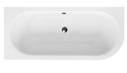 Ванна акриловая Besco Avita Slim 180х80 см левосторонняя глянцевый белый #WAV-180-NLS