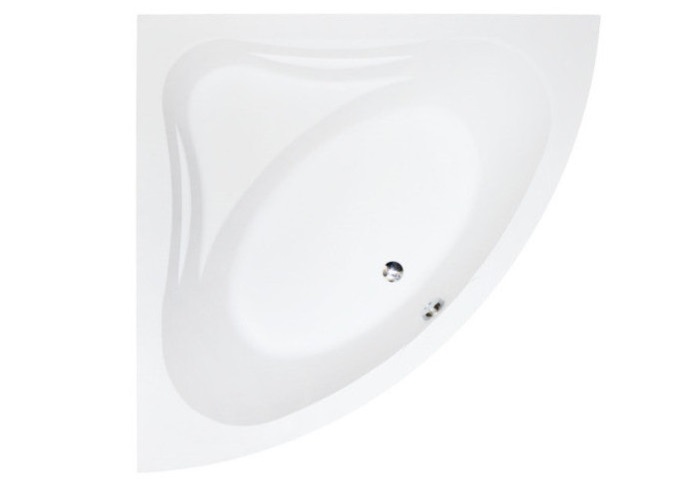 Ванна акриловая Besco Mia 140х140 см глянцевый белый #WAM-140-NS