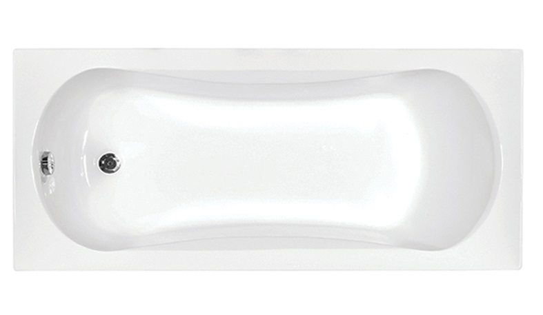 Ванна акриловая Besco Aria 130х70 см глянцевый белый #WAA-130-PA