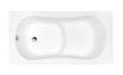 Ванна акрилова Besco Aria 120х70 см білий глянсовий #WAR-120-PA