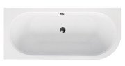 Ванна акриловая Besco Avita 170х75 см левосторонняя глянцевый белый #WAV-170-NL