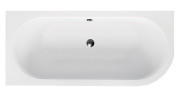 Ванна акриловая Besco Avita 180х80 см левосторонняя глянцевый белый #WAV-180-NL