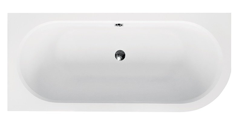 Ванна акрилова Besco Avita Slim 150х75 см лівостороння глянсовий білий #WAV-150-NLS