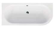 Ванна акриловая Besco Avita Slim 180х80 см левосторонняя глянцевый белый #WAV-180-NLS