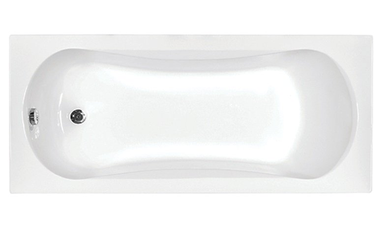 Ванна акриловая Besco Aria 160х70 см глянцевый белый #WAA-160-PA