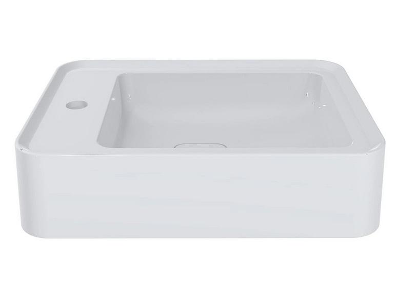 Раковина для ванной Miraggio Marrakesh R 51,9х38 см литой мрамор Miramarble белый 8814254