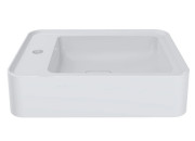 Раковина для ванной Miraggio Marrakesh R 51,9х38 см литой мрамор Miramarble белый 8814254