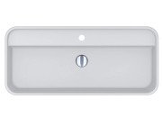 Раковина для ванной Miraggio Ocean 90,1х40,1 см литой мрамор Mirasoft Technology белый 8814010