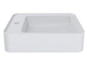 Раковина для ванної Miraggio Marrakesh R 51,9х38 см литий мармур Miramarble білий 8814254