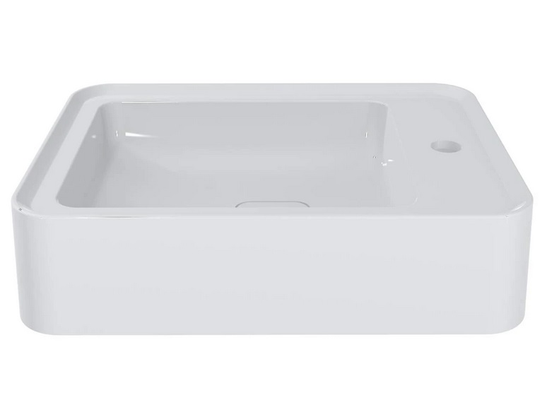 Раковина для ванной Miraggio Marrakesh L 51,9х38 см литой мрамор Miramarble белый 8814257