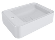 Раковина для ванної Miraggio Marrakesh R 51,9х38 см литий мармур Mirasoft Technology білий 8814256