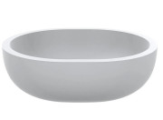 Раковина для ванной Miraggio Mark  42,5х36 см литой мрамор Mirasoft Technology белый 0002684