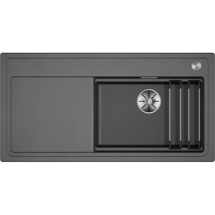 Мойка для кухни Blanco Etagon XL 6 S 100х51 см Silgranit® PuraDur® вулканический серый 528095