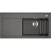 Мойка для кухни Blanco Etagon XL 6 S 100х51 см Silgranit® PuraDur® вулканический серый 528095