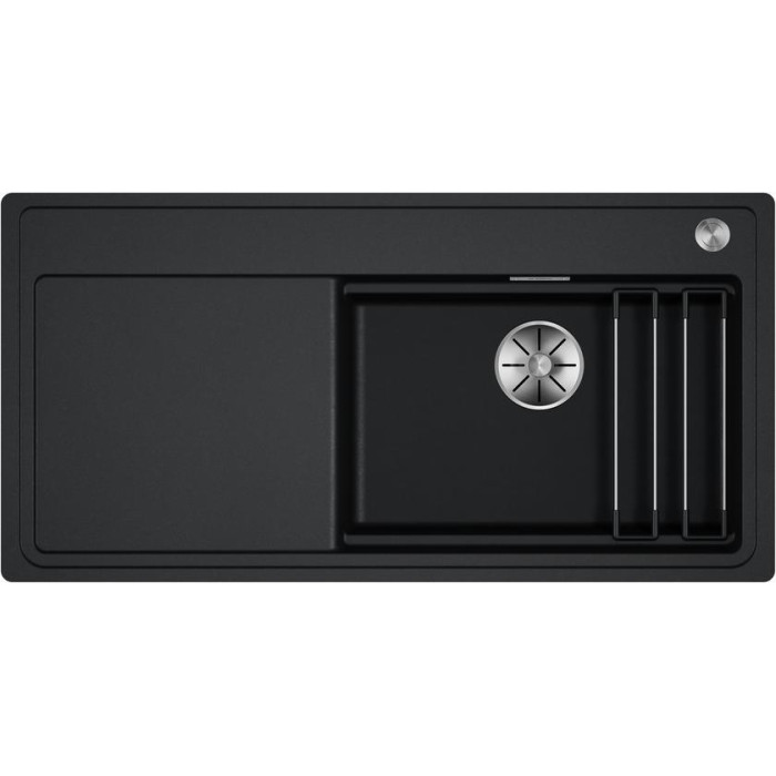 Мийка для кухні Blanco Etagon XL 6 S-F 98,8х49,8 см SILGRANIT® PuraDur® антрацит 528101