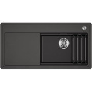Мойка для кухни Blanco Etagon XL 6 S-F 98,8х49,8 см SILGRANIT® PuraDur® тёмная скала 528102