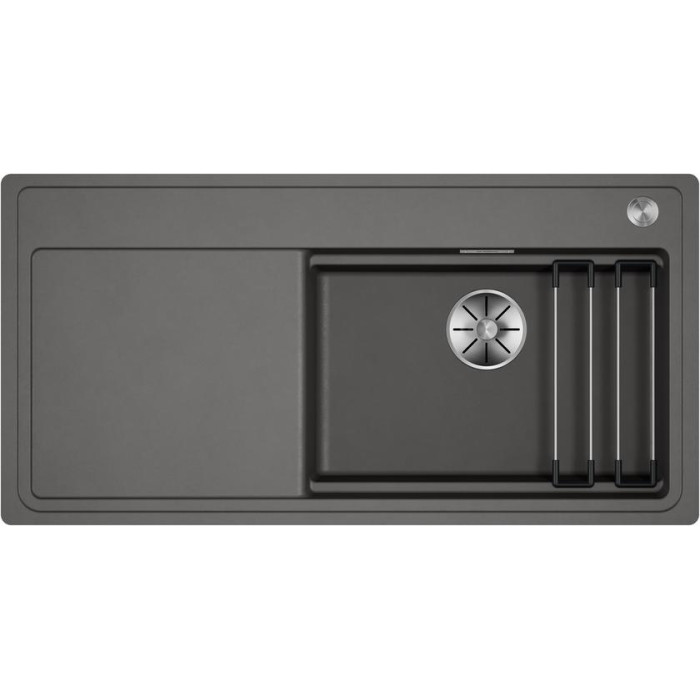 Мойка для кухни Blanco Etagon XL 6 S-F 98,8х49,8 см SILGRANIT® PuraDur® вулканический серый 528103