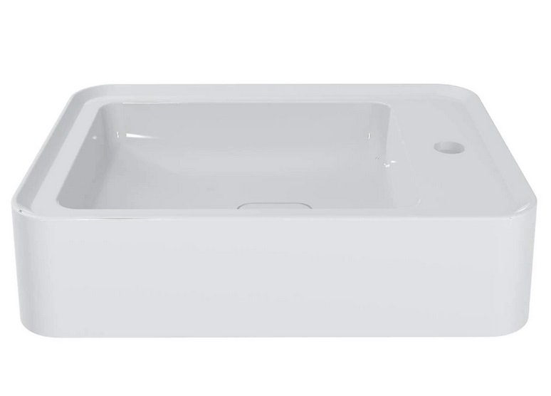 Раковина для ванної Miraggio Marrakesh L 51,9х38 см литий мармур Miramarble білий 8814257