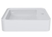 Раковина для ванної Miraggio Marrakesh L 51,9х38 см литий мармур Miramarble білий 8814257