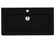 Раковина для ванної Miraggio Rostriks Tres 55х35 см Mirastonе black shine 8813482