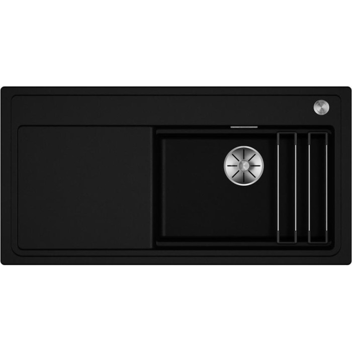 Мойка для кухни Blanco Etagon XL 6 S 100х51 см SILGRANIT® PuraDur® черный 528092