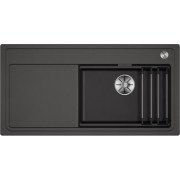 Мийка для кухні Blanco Etagon XL 6 S 100х51 см Silgranit® PuraDur® темна скеля 528094
