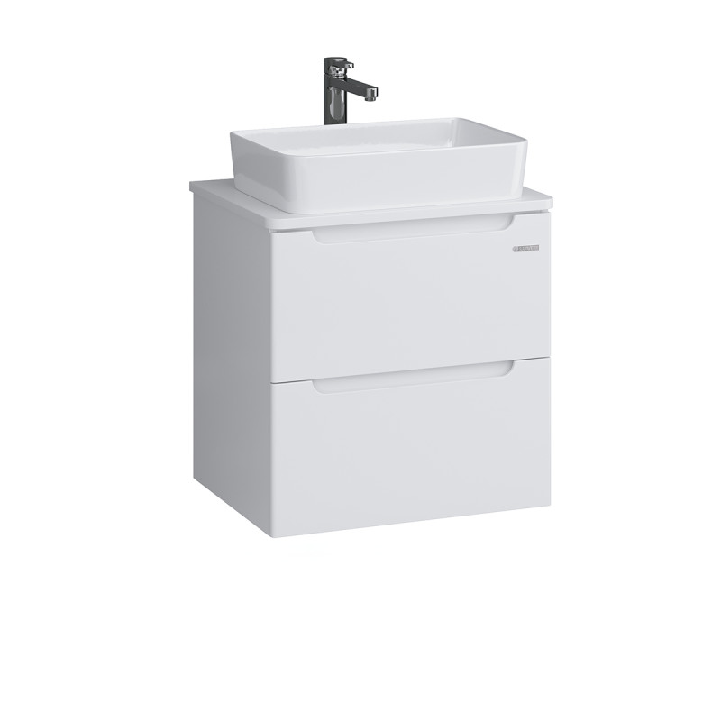 Тумба Sanwerk Era Air 60 см із раковиною Rapid МДФ білий MV0000903