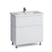 Тумба Sanwerk Alessa 80 см с раковиной Idea МДФ белый MV0000869