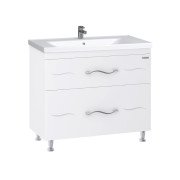 Тумба Sanwerk Mindal 100 см с раковиной Сава МДФ белый MV0000911