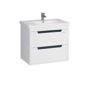 Тумба Sanwerk Greta Air 65 см із раковиною Idea МДФ білий MV0000891