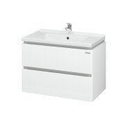 Тумба Sanwerk Amata Air 80 см с раковиной Idea МДФ белый MV0000897