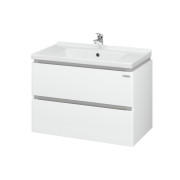 Тумба Sanwerk Amata Air 80 см із раковиною Idea МДФ білий MV0000897