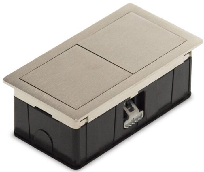 Розетковий блок ASA Plastici VersaHit Mono 1x220В нікель 060.25F.00002