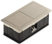 Розеточный блок ASA Plastici VersaHit Mono 1x220В никель 060.25F.00002