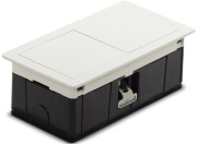 Розеточный блок ASA Plastici VersaHit Mono 1x220В теплый белый 060.25F.00006