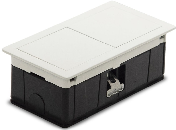 Розеточный блок ASA Plastici VersaHit Mono 1x220В холодный белый 060.25F.00007