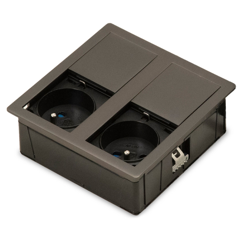 Блок розеток ASA Plastici VersaHit Dual 2x220В пьютер 060.15F.00005