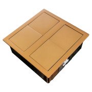 Блок розеток ASA Plastici VersaHit Dual 2x220В медь 060.15F.00046