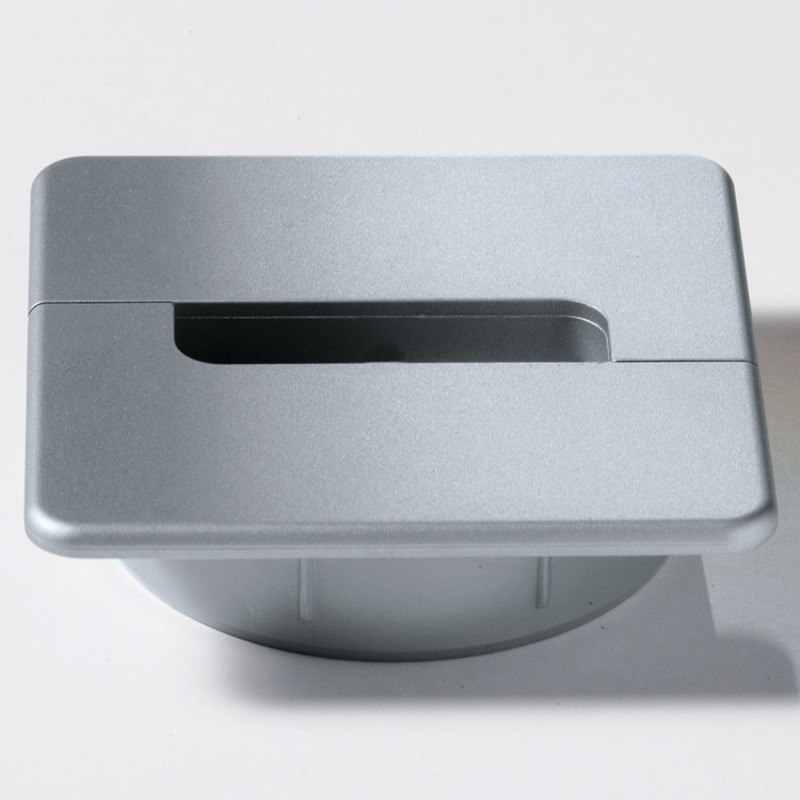 Кабельный пропуск ASA Plastici Carre пластик алюминий 010.021.00001