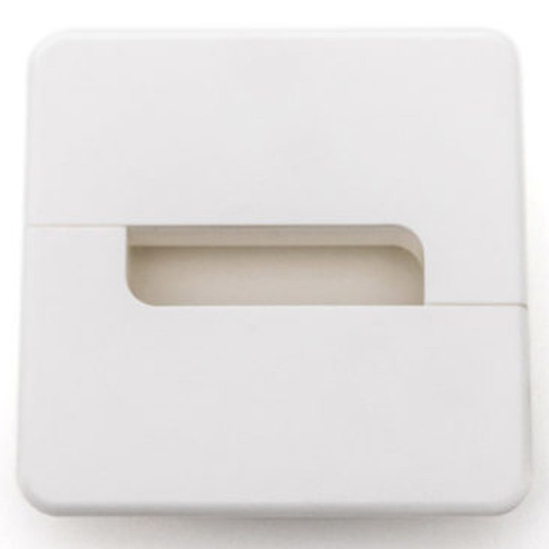 Кабельный пропуск ASA Plastici Carre пластик белый 010.021.00003