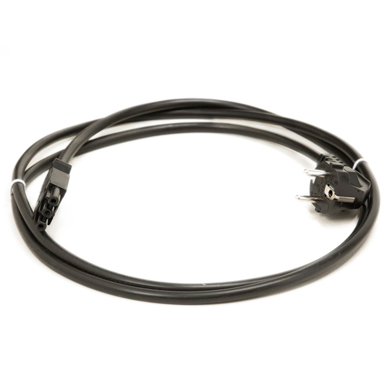 Силовий кабель-конектор ASA Plastici GST18i3S 2 м чорний 060.16F.00001