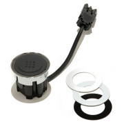 Встраиваемая беспроводная зарядка ASA Plastici VersaDot Charger белый/черный/нержавеющая сталь 060.30W.00008