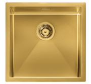 Мийка для кухні CM Iride 45Х45 см нержавіюча сталь золото 12252X.L79