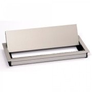 Лючок в стол ASA Plastici Exit Dual 2.0 пластик алюминий 040.020.00001