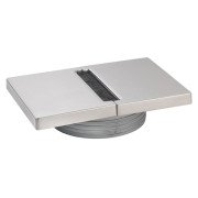 Кабельний пропуск ASA Plastici Square металл хром 040.041.00001