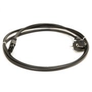 Силовий кабель-конектор ASA Plastici GST18i3S 2 м чорний 060.16F.00001