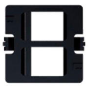 Рамка для розеткових блоків ASA Plastici Keystone на два входи 570.011.00052