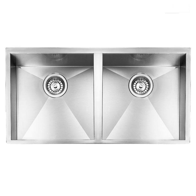 Миття для кухні CM Filoquadra 89Х45 см Slim подвійна нержавіюча сталь 1190B