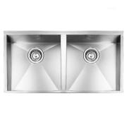 Миття для кухні CM Filoquadra 89Х45 см Slim подвійна нержавіюча сталь 1190B