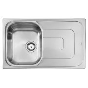 Мойка для кухни CM Pizzica 79Х50 см нержавеющая сталь 11341